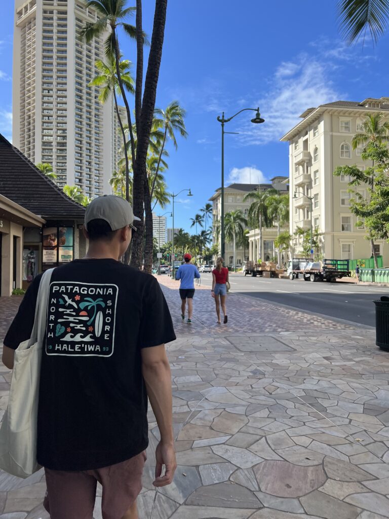 ハワイ旅行での街歩きにテルボンヌ・ハット