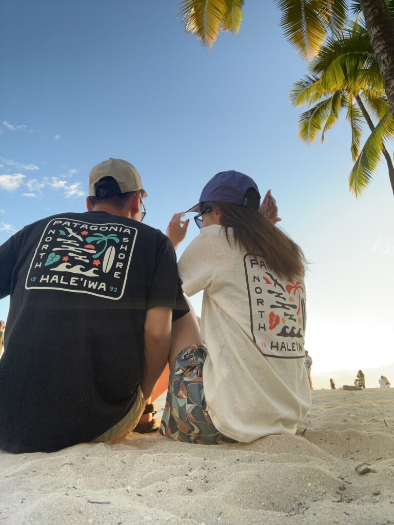 パタゴニア_ハレイワTシャツ