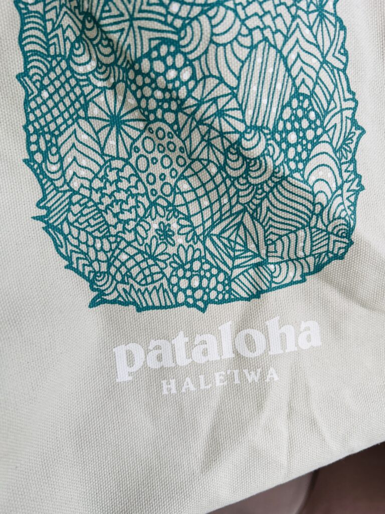 パタゴニアハレイワ店限定トートバック