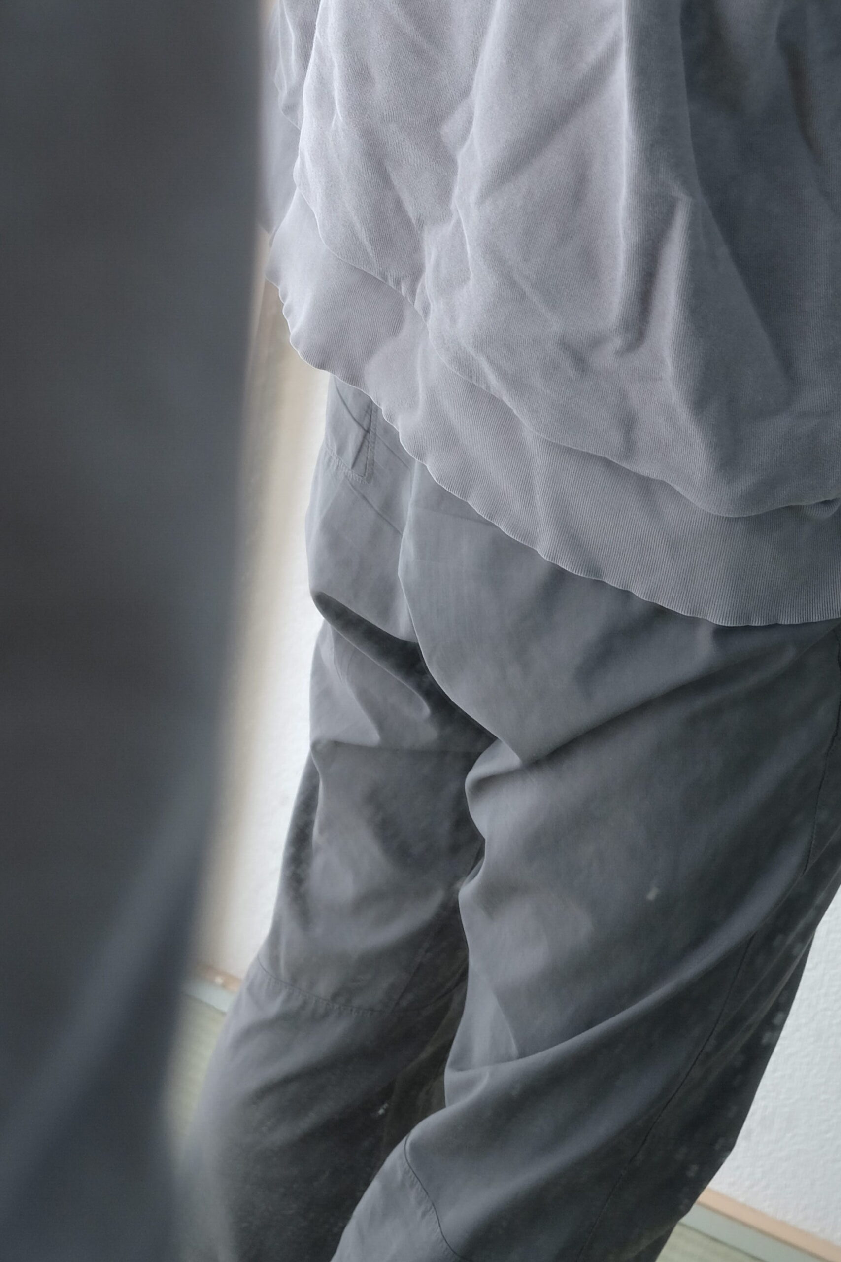 スウェットの生地感